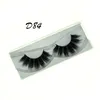 Drop 10 sztuk / partia 3D Mink rzęsy fałszywe rzęsy Naturalne Długie fałszywe Przedłużenie rzęs Gruby Cross Faux Mink Eyelash