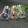 Panlong Glasswasser Bongs Großhandel Glass Shisha, Glaswasserrohrverschlüsse, kostenloser Versand