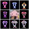 33 Styles LED Light Plush Hat Cartoon Animal Cap per Rabbit Cat Bunny Ear Moving Light Hats Adult Kids Christmas Winter Warm Hats DBC VT1166