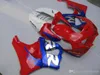 Honda CBR900RR CBR919 1999 1999 Red Blue 화이트 페어링 키트 CBR919RR 98 99 HG67