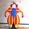 Circus Parade Performance Andando Inflável Palhaço Fantoche 3,5 m Adulto Iluminação Wearable Blow Up Jester/Joker Traje Para Show