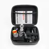 Smoking Accessories Portable Quartz E nail dab kits ENail PTD Temp Control Dabber Box with 25mm OD Nails For Glass Bong