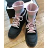 Outono-Inverno mais novos meias botas locomotiva, elegante e bonito contraste cor botas de couro de lazer tornozelo Ladies Tendência