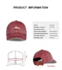 2021 shark baseball hat washed embroidery peaked cap wild trendy men and women sun protection caps