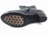 Hot Sale-Boots Kvinnors Skor Kvinna Casual Kvinna Plush Winter Gummi Solor Round Zipper Mid Calf Läder GZXM5222-7