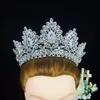 Nuovi cristalli di lusso Corone nuziali Diademi Fascia per capelli Gioiellerie per matrimoni Festa di compleanno Principessa Corona per capelli Decori gioielli per spose gioiello