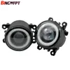 2pcs/pair (Left+Right) Angel Eye car-styling Fog Lamps LED For Peugeot 4007 GP_ 2007-2012 For Peugeot 307