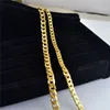 Fashion jewelry Classical Men necklaces Stainless Steel Chains Necklaces 18K Gold plated Designer necklace Luxury Punk rock Necklace