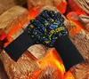 Gants résistants à la chaleur Celsius Glants de grillades résistantes à la chaleur cuisinier du barbecue mittens 500 centigrade prévention des incendies 6990701