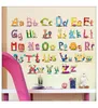 26 Un alfabeto inglese Adesivi murali Cute Cartoon Neonati Camera dei bambini Adesivi decorativi per la scuola materna Carta da parati rimovibile