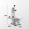 Electric Meat Cutting Machine Food Processing Home Meat Bone Saw Machines / Commercial Automatic Chicken Cutter