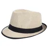 Vente en gros - Hommes Femmes Unisexe Summer Beach Top Hat Sun Jazz Gangster Cap Prix usine conception experte Qualité Dernier style Statut d'origine