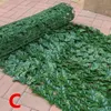 0,5*1m de hedge artificial folhas de folhas de folhas de folhas de folhas de folhas de privacidade para o quintal do jardim meseh verde malha varanda artificial