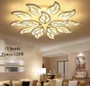 Modern Led Ceiling Lights For Living Study Bedroom Decoration Ceiling Lamp Fixtures Leaf shape AC 90-265V MYY