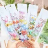 Children Cartoon Bear Flower Elastic Hair Bands Girls Cute Rubber Bands Scrunche Kids Hair Accessories Headdress