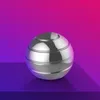 Creative Desktop Alloy Round Ball Spining Top Gyro, Fingertip Scoperil, Minska stress, Koppla av, Prydnad, Julkarl Födelsedagspresent, Dekoration