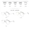 Marcos de anteojos sin montura de aleación de titanio sin tornillos para hombres al por mayor, hombres Pilot Prescripti Myopia Eyeglasses Frame Eyewear F966
