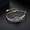 Designer Wholesale-luxe Femmes diamants strass chaînes bracelet mode Charm pendentif bijoux Bracelets cadeau Saint Valentin