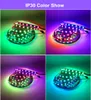 12V WS2811 5050 RGB LED الشريط المرن الشريط ضوء الشريط Pixel 5M 150led 300LED Magic Color IP65 IP65 IP67