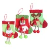 Christmas Decorations 1Pc Year Lovely Vintage Stocking Bag Gift Sock Ornament Socks Tree Decoration1