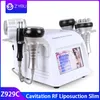 Ultrasonic Liposuction Cavitation Slim Machine 6 in 1 40K Cavitation Slimming Vaccum Massage RF Face Lifting Tighten BIO Microcurrent