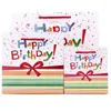 Sacchetto di carta regalo di buon compleanno S M L Dimensione custodia regalo di compleanno Borsa per bambini Buon compleanno regalo Tote Bags