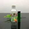 Pipa in vetro, narghilè, acqua, mini accessori portatili per bottiglie d'acqua in plastica
