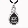 La migliore collana d'incanto del mondo dell'insegnante di musica del mondo per le stelle di cristallo Collane girocolli collane di catena Gioielli di moda