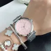 Fashion Popular Casual Top Brand Women Lady Girl watch Steel Metal band Quartz Wrist watches A192835