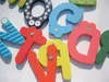 単語冷蔵庫磁石子供子供木製漫画アルファベット教育学習玩具アダルト工芸品の家の装飾ギフト送料無料