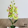28cm 5 cabezas rama de flor de orquídea artificial decoración del jardín del hogar DIY arcos de pared de Flores de boda Flores falsas Flores