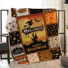 Halloweens Blankets Single Plush Digital Printed Air Conditioner Blanket Kids Adult pumpkins Hallowee Cloak Shawl Fleece Wrap GGA2660