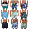 Swimwear Men Summer Boardshorts Swim Trunks Boxers Men's Printed Swim Shorts Quick Dry Casual Sea Board Shorts Bermuda Surf Beach Pants 4394