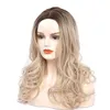 The wig Cross-border dedicated source factory custom OEM European and American wigs Large wave long curly headgear