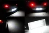 2x автомобильный светодиодный светильник номерного знака, лампа номерного знака для Renault Twingo Clio Megane3646745