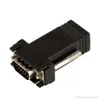 ZJT40 15PIN VGA till RJ45 -anslutning Ny VGA Extender Man till LAN CAT5 CAT5E RJ45 Ethernet kvinnlig adapter