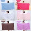 Solid Color Magic Bath Towel Lady Girls SPA Shower Towel Body Wrap Bath Robe Magic Girl Wearable Bathrobes Bath Skirt