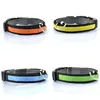 Nylon LED Pet Dog Collar Night Safety Blinkande Glödande Krage Halsband Hund Hund Hundar Lysande Kretsar Djurprodukter