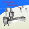 Macchina per ciambella completamente automatica 110V 220V 3000W Attrezzatura per la lavorazione degli alimenti Macchina per ciambella in acciaio inossidabile Produzione di ciambelle