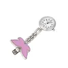 Clip-on Fob Pendentif Suspendu Montre Hommes Femmes Papillon Conception Unisexe Montres Mode Médecin Infirmière Montre De Poche Horloge