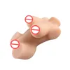 Life Like Silicone Mini Sex Doll for Men, 3D Real Solid Love Dolls with Anus Vagina Breast Male Masturbation Sex Toys