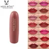 Hot Lip Makeup Fröken Rose Matte Läppstift Bullet Lipstick Professional Lip Kit 20 Färgfri frakt