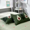 Conjunto de cama verde abacate elegante, lençóis e capas de cama, fronhas, conjunto de cama 5866276