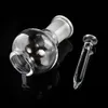 Glass Slide Bowl with Nail for Dab Rigs Glass Bongs Water Pipe 14mm 18mm Smoking Accessories Glass Pipe