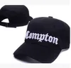 Batı Beach Gangsta şehir CRIP N.W.A EAZY-E COMPTON Kaykay Kap Snapback Şapka Hip Hop Moda Beyzbol Kapaklar Düz-Brim Cap Ayarlamak