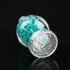 Mooie waterpijpkleurige glazen bubbelkap voor 21,5 mm/25 mm OD Quartz Banger thermische nagels