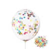 12 polegadas lantejoulas enchidas balão de látex moda multicolor balão claro balões novidade criança brinquedo festa de aniversário decoração de casamento dbc vt1706