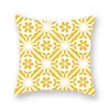 Nordic желтая геометрическая наволочка для дивана дома автомобиль офис наволочка на заказ на заказ на карте логотип диван подушка подушка наволочка