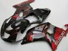 Injection Fairing body kit for SUZUKI GSXR600 750 2001 2002 2003 GSXR 600 GSXR750 K1 01 02 03 Red flames Fairings bodywork+gifts