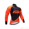 2018 Vender KTMCycling Jersey Manga Longa e Calças Bib Ciclismo Kits Cinta Ciclismo Bicicletas Mountain Bike Sports Wear4514918